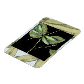 Magnet Flexible Feuilles à l'instigation de la libellule par Jenni (Côté Gauche)