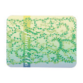 Magnet Flexible Feuilles dansants (Horizontal)