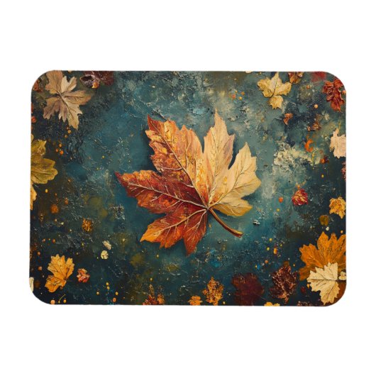 Magnet Flexible Feuilles d'automne (Horizontal)