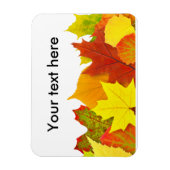 Magnet Flexible Feuilles d'automne colorées (Vertical)