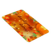 Magnet Flexible Feuilles d'automne colorées bon thanksgiving (Côté Droit)