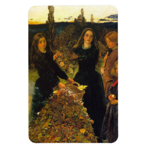 Magnet Flexible Feuilles D'Automne Par Sir John Everett Millais