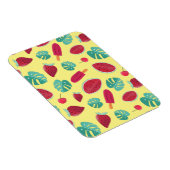 Magnet Flexible Feuilles de pavot, cerise, fraise et pastèque (Côté Droit)