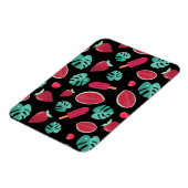 Magnet Flexible Feuilles de pavot, cerise, fraise et pastèque (Côté Gauche)