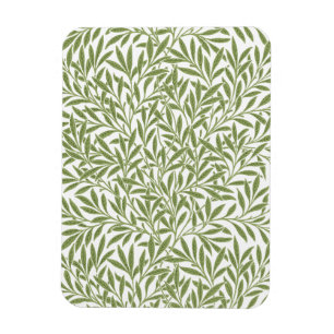 Magnet Flexible Feuilles de saule victoriennes vintage par William