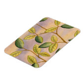 Magnet Flexible Feuilles verts et jaunes sur Arrière - plan couche (Côté Gauche)