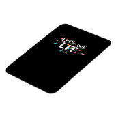 Magnet Flexible Feux de Noël Obtenons Lit Cadeau Classique (Côté Gauche)