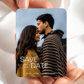 Magnet Flexible Fiançailles moderne enregistrer la date mariage fa