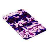 Magnet Flexible Fidèle à la mode Boho Rétro Marbré Rayures Fierté (Côté Droit)