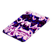 Magnet Flexible Fidèle à la mode Boho Rétro Marbré Rayures Fierté (Côté Gauche)