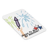 Magnet Flexible Fier Américain - (Côté Droit)