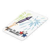 Magnet Flexible Fier Américain - (Côté Gauche)