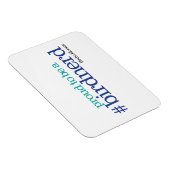 Magnet Flexible Fier d'être un oiseau nerd (Côté Droit)
