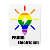 Magnet Flexible Fier magnétique électricien (Vertical)