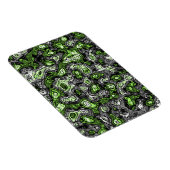 Magnet Flexible Fier trippy grunge funky abstrait agender Pride (Côté Droit)