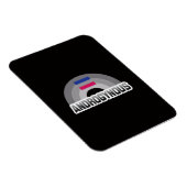 Magnet Flexible Fierté Androgyne (Côté Droit)