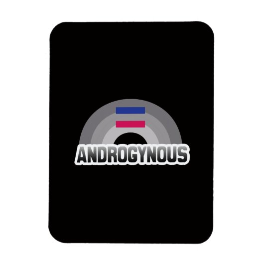 Magnet Flexible Fierté Androgyne (Vertical)