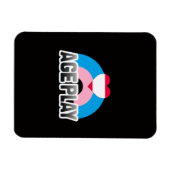 Magnet Flexible Fierté de jeu d'âge (Horizontal)