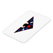 Magnet Flexible Fierté de l'aigle en cuir (Côté Gauche)
