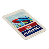 Magnet Flexible Fierté de l'État | Alabama (Côté Droit)