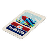Magnet Flexible Fierté de l'État | Alabama (Côté Gauche)