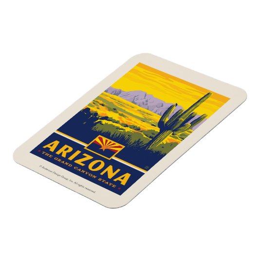 Magnet Flexible Fierté de l'État | Arizona (Côté Gauche)