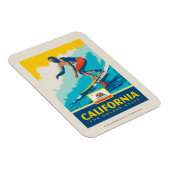 Magnet Flexible Fierté de l'État | Californie (Côté Droit)