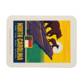 Magnet Flexible Fierté de l'État | Caroline du Nord (Horizontal)