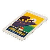 Magnet Flexible Fierté de l'État | Caroline du Nord (Côté Gauche)