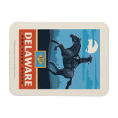 Magnet Flexible Fierté de l'État | Delaware 2 (Horizontal)