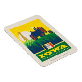 Magnet Flexible Fierté de l'État | Iowa (Côté Droit)