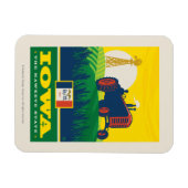 Magnet Flexible Fierté de l'État | Iowa (Horizontal)