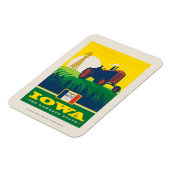 Magnet Flexible Fierté de l'État | Iowa (Côté Gauche)