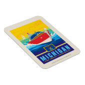 Magnet Flexible Fierté de l'État | Michigan (Côté Droit)