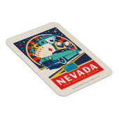 Magnet Flexible Fierté de l'État | Nevada (Côté Droit)