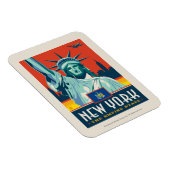 Magnet Flexible Fierté de l'État | New York (Côté Droit)