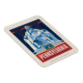 Magnet Flexible Fierté de l'État | Pennsylvanie (Côté Droit)