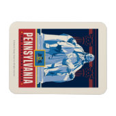 Magnet Flexible Fierté de l'État | Pennsylvanie (Horizontal)