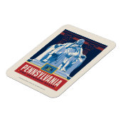 Magnet Flexible Fierté de l'État | Pennsylvanie (Côté Gauche)