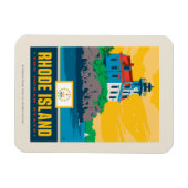 Magnet Flexible Fierté de l'État | Rhode Island (Horizontal)