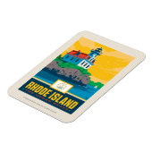 Magnet Flexible Fierté de l'État | Rhode Island (Côté Gauche)