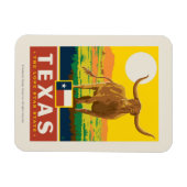 Magnet Flexible Fierté de l'État | Texas (Horizontal)