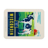 Magnet Flexible Fierté de l'État | Wisconsin (Horizontal)