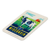 Magnet Flexible Fierté de l'État | Wisconsin (Côté Gauche)