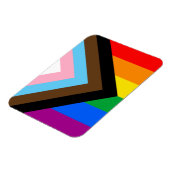 Magnet Flexible Fierté de progrès LGBTQ+ (Côté Gauche)