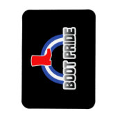 Magnet Flexible Fierté des bottes (Vertical)