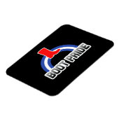Magnet Flexible Fierté des bottes (Côté Gauche)