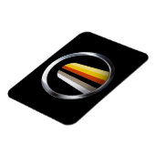 Magnet Flexible Fierté des Cheveux Longs (Côté Gauche)