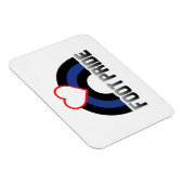Magnet Flexible Fierté du pied (Côté Droit)