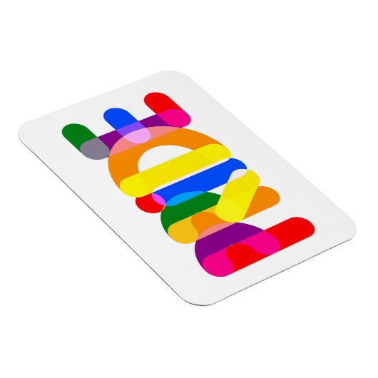 Magnet Flexible Fierté en design (Côté Droit)